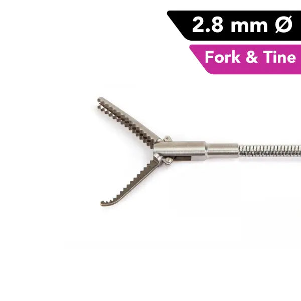 iGrab Micro Retrieval Tool 8.8 mm Fork and Tine Gripper - InterTest