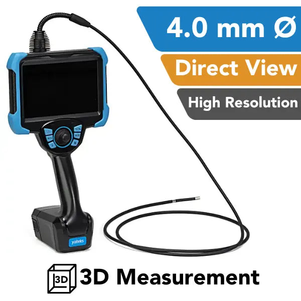 Yateks Realta 3D Measurement Borescope 4.0mm Direct View High Resolution- InterTest