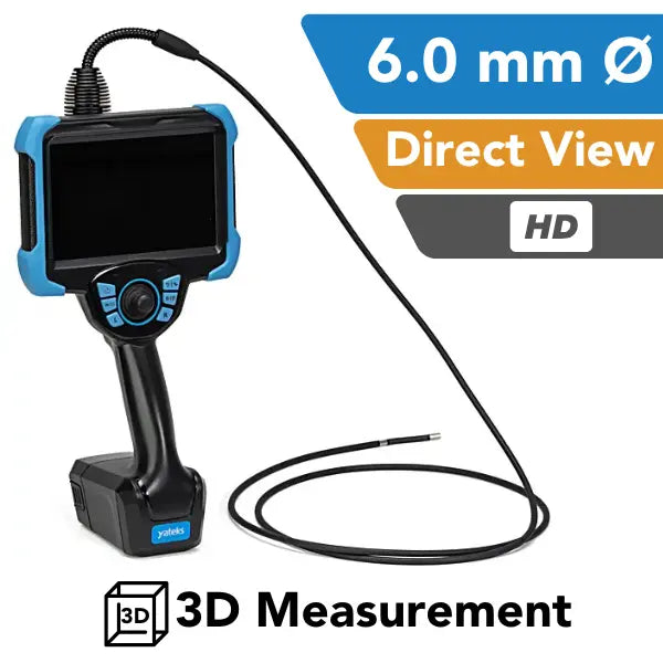 Yateks Realta 3D Measurement Borescope 6.0mm Direct View HD- InterTest