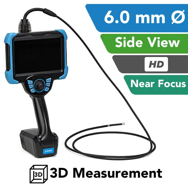 Yateks Realta 3D Measurement Borescope 6.0mm Side View HD Near Focus- InterTest