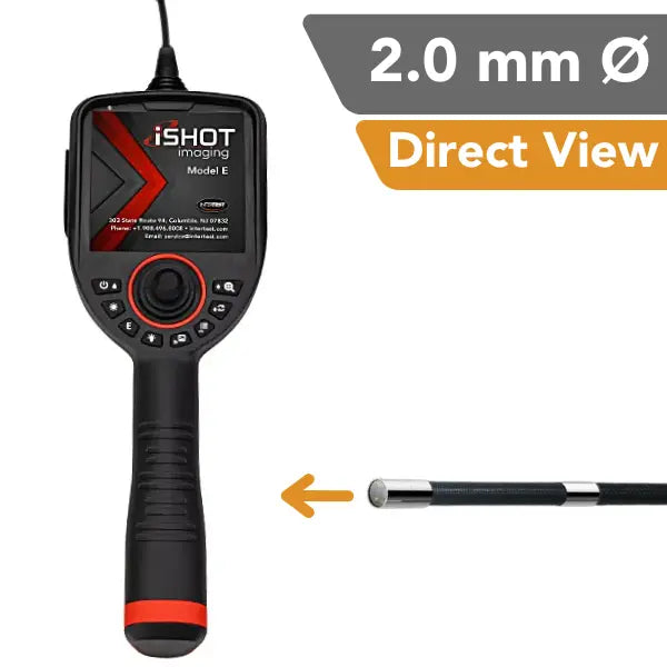 iShot Imaging Model E 2.0 mm Direct View Industrial Handheld Videoscope- InterTest