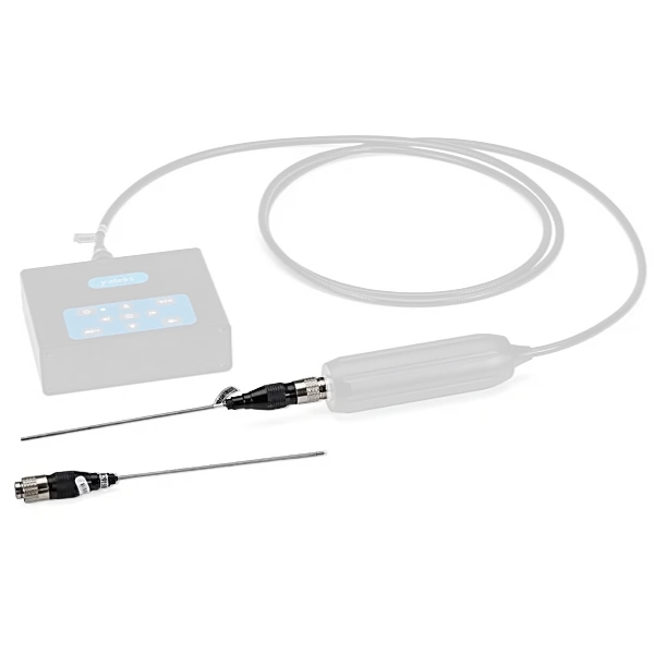 Yateks G Series Rigid probes with transparent G Series black and blue benchtop control unit