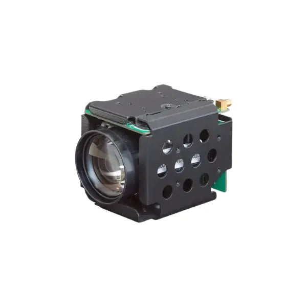 Black OEM KT&C camera lens module on a white background