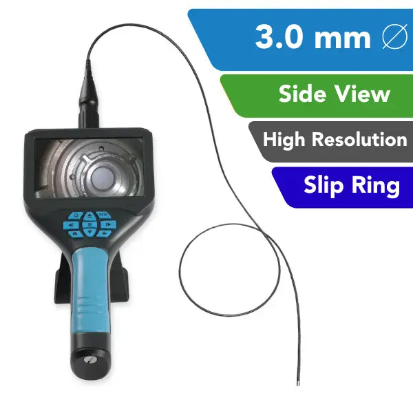 Yateks G Series 3.0mm Side View High Resolution Slip Ring Handheld Borescope - InterTest