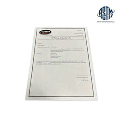 InterTest UV LED Conformance Certificate for ASTM E3022