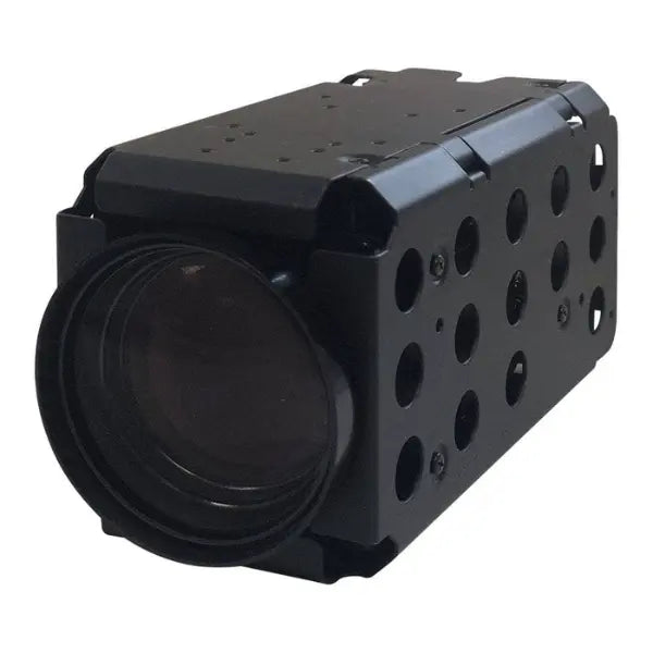 KT&C ATC-HZ5530W-LP 30x Global Shutter Block Camera Angled Left- InterTest
