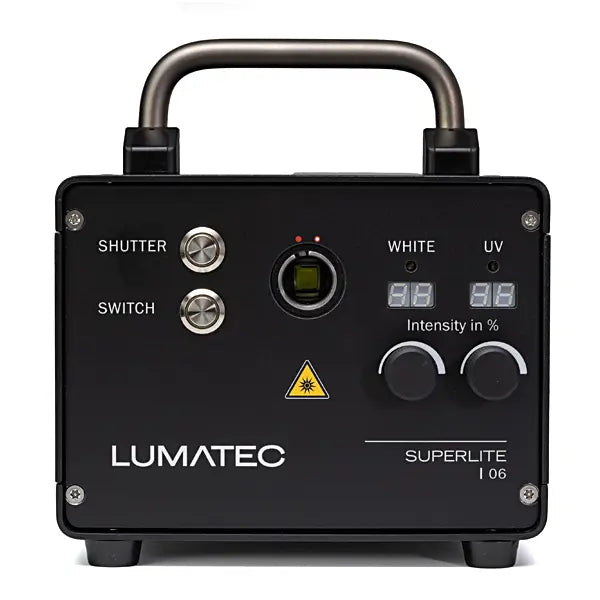 Lumatec SUPERLITE I06 LED light source front side