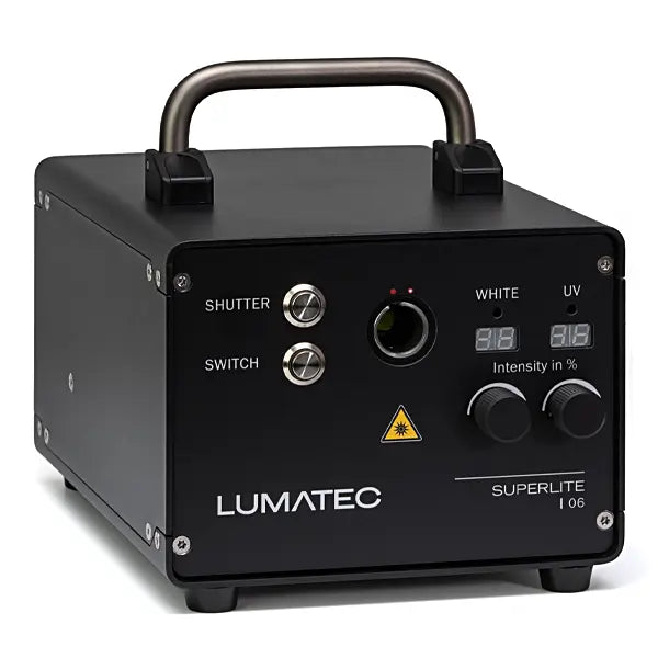 Lumatec SUPERLITE I06 LED light source front facing right