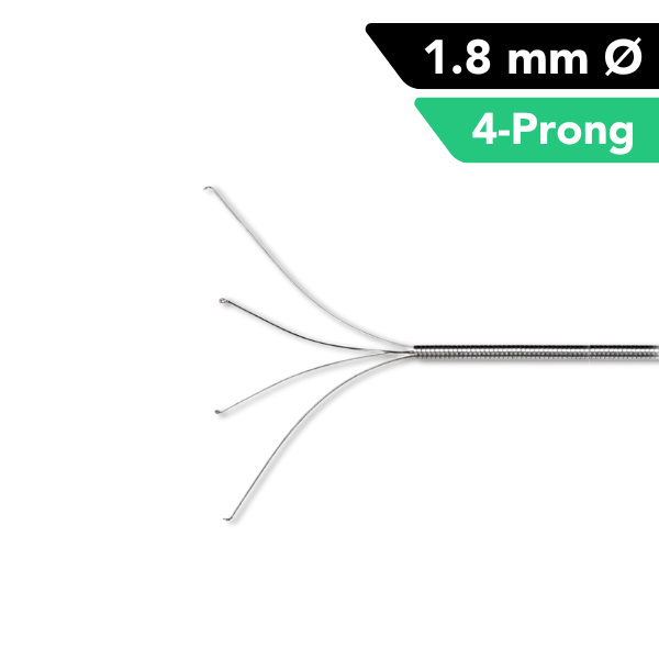 iGrab™ 2.4 mm Micro Four Prong Gripper FOD Retrieval Tool