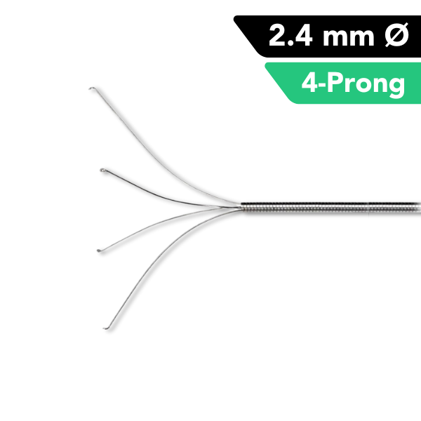 iGrab Micro 2.4 mm 4-Prong Retrieval Tool for FOD Removal - InterTest