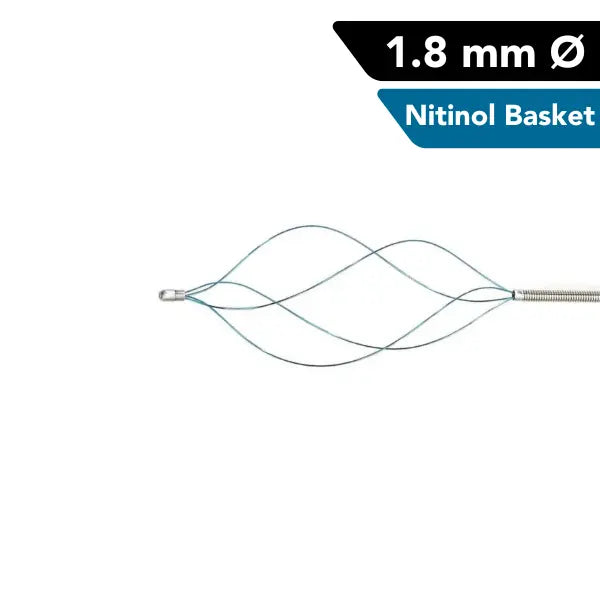 iGrab Micro Retrieval Tool 1.8 mm Nitinol Spiral Basket - InterTest