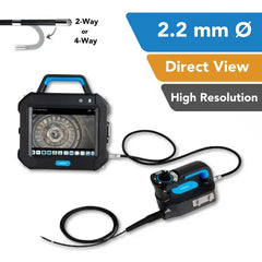 Yateks P+ Series Industrial Video Borescope 2.2 mm OD Direct View High Resolution
