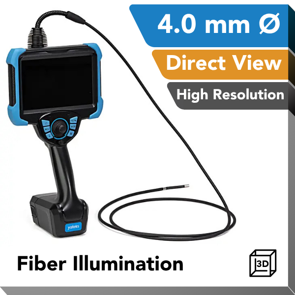 Yateks Realta 3D Measurement Borescope 4.0mm Direct View High Resolution- InterTest