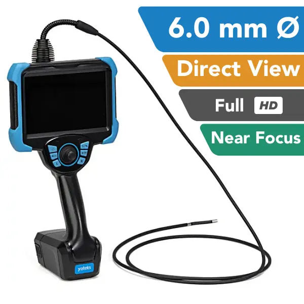 Yateks Realta 6.0mm Direct View Full HD Near Focus Handheld Videoscope - InterTest