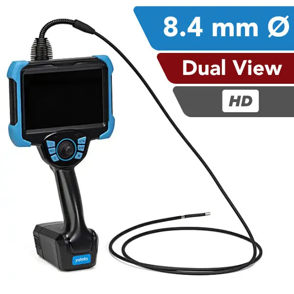 Yateks Realta 8.4 mm Dual View HD Handheld Videoscope - InterTest