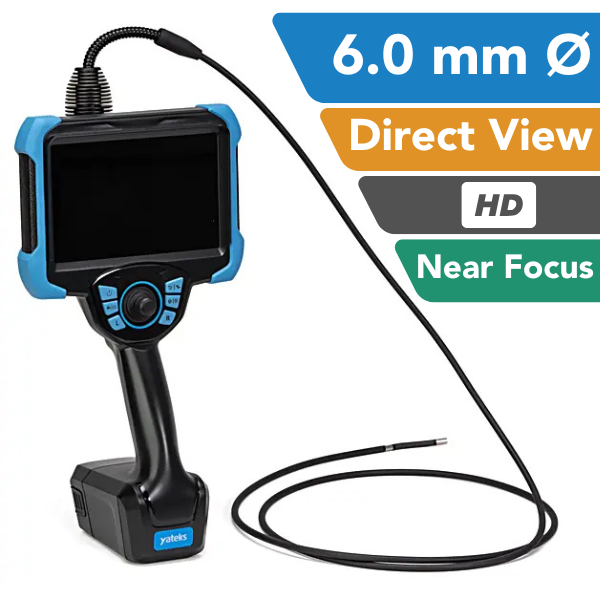 Yateks Realta 3D Measurement Borescope 6.0mm Direct View HD Near Focus- InterTest