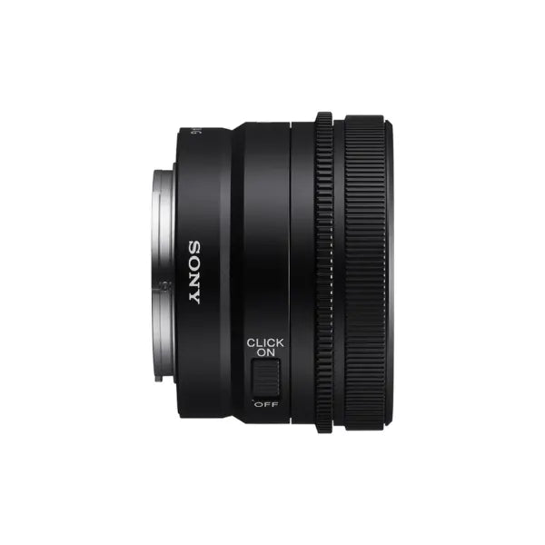 Sony FE 24mm f/2.8 E-Mount Prime G Lens profile right facing