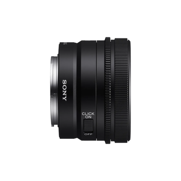 Sony FE 40mm f/2.5 E-mount Lens right profile