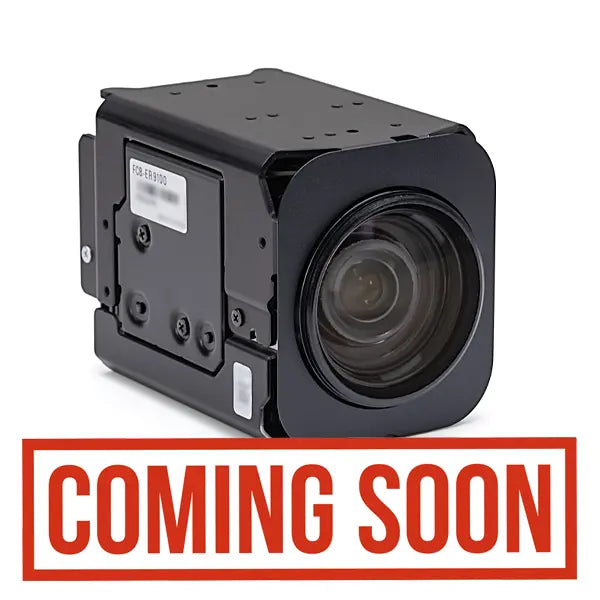 Sony FCB-ER9100 10x 4K60P CMOS Block Camera facing right coming soon