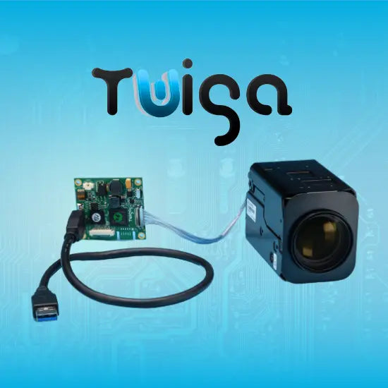 Twiga interface board connected to Sony FCB-EV9520L