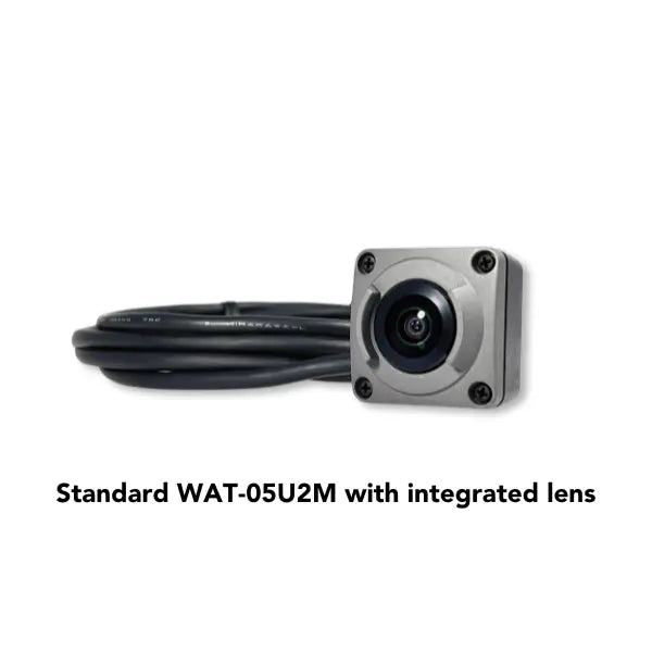 Standard Watec WAT-05U2M Camera with integrated lens