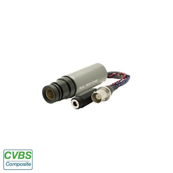 Watec WAT-240E CB G3.8 NTSC 1/4” CCD Miniature Color Camera - InterTest