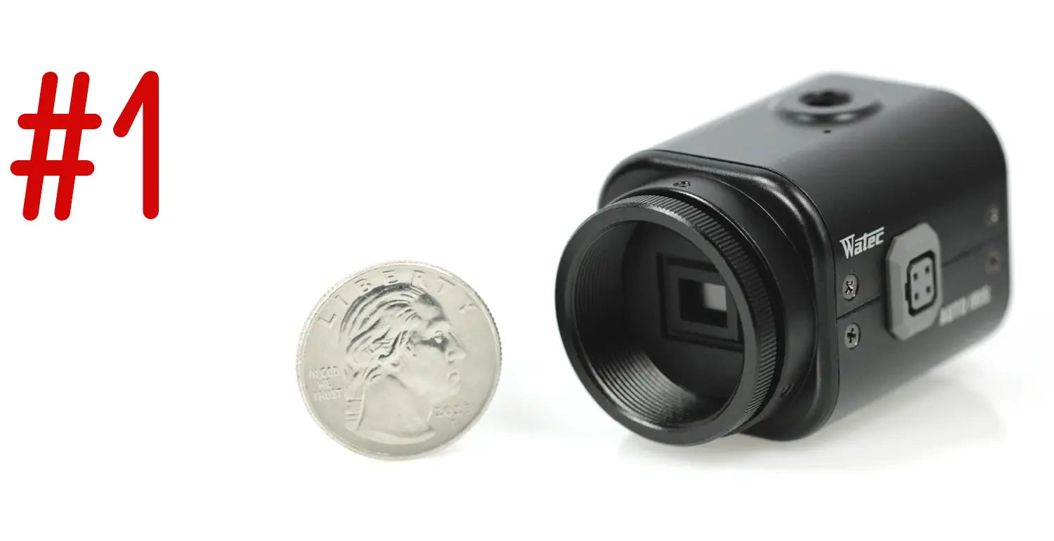 Watec Ultra low Light Camera with Small Compact Sizing - InterTest