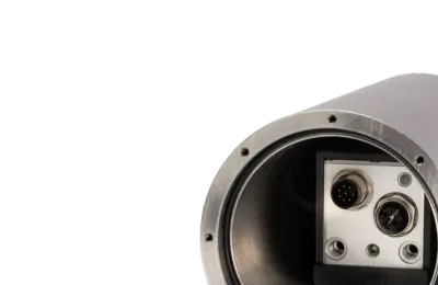 Robust camera housing with removed backplate