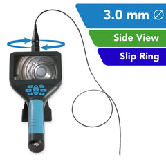 Yateks G Series Industrial Video Borescope 3.0 mm OD Side View w/ Slip Ring