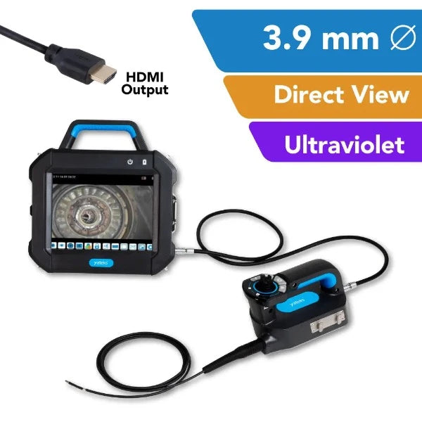 Yateks P+ UV Series Industrial Video Borescope 3.9 mm OD Direct View - InterTest, Inc.