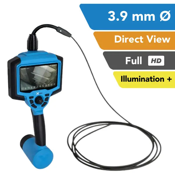 Yateks X+ Series Industral Video Borescope 3.9 mm OD Full HD - Intertest, Inc.