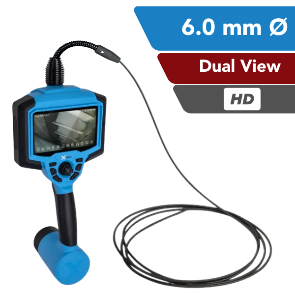 Yateks X+ Series Industrial Video Borescope 3.9 mm OD Dual View  - Intertest, Inc.