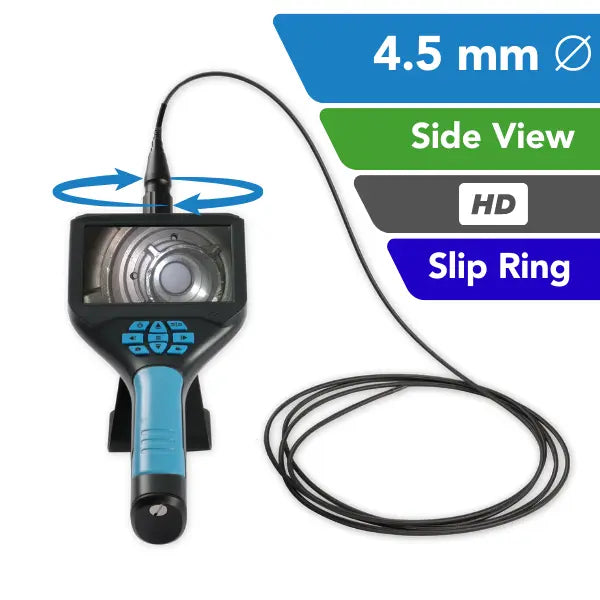 Yateks G Series 4.5 mm Side View Video Borescope w Slip Ring
