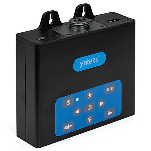 Yateks G Series Benchtop box standing up facing right
