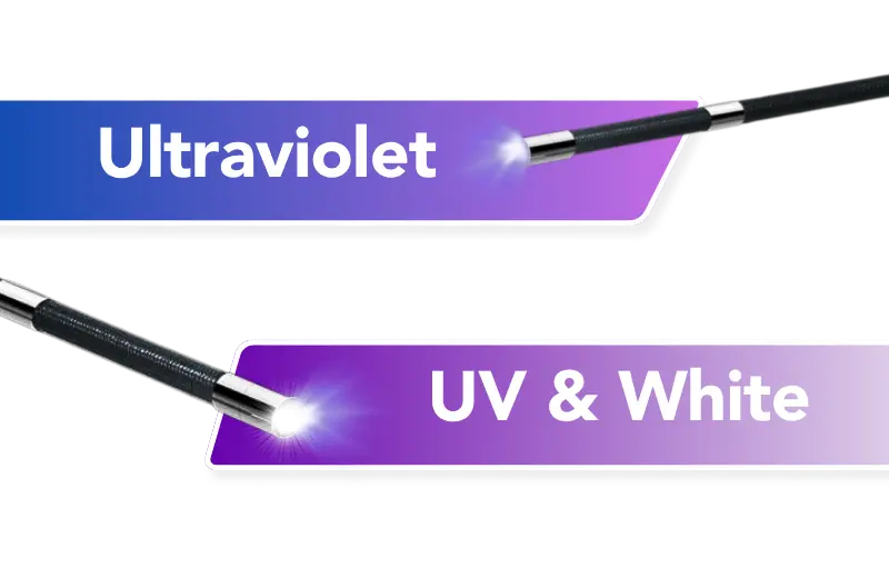 UV Illumination for MPI/FPI