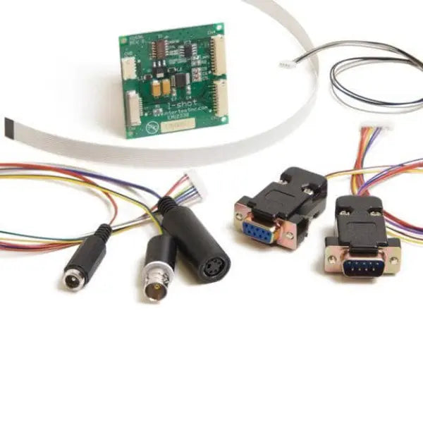 iShot® XBlock® SD FCB-RS OEM Evaluation Kit includes Interface Board, Flex Ribbon, Cable Harness and Connectors for Large SD Panasonic Block Cameras - InterTest, Inc.