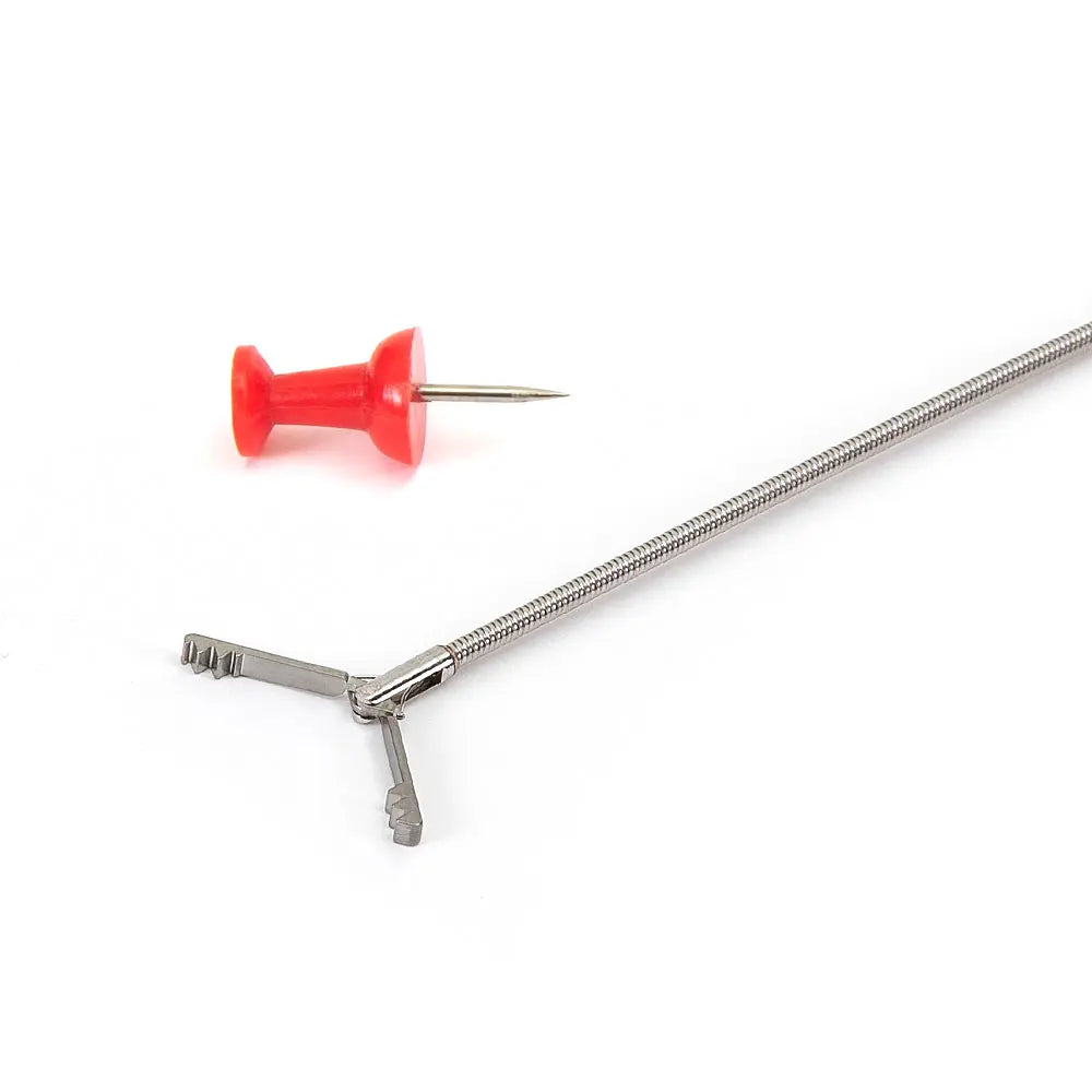 igrab 3mm micro long tooth FOD retrieval tool open with pin