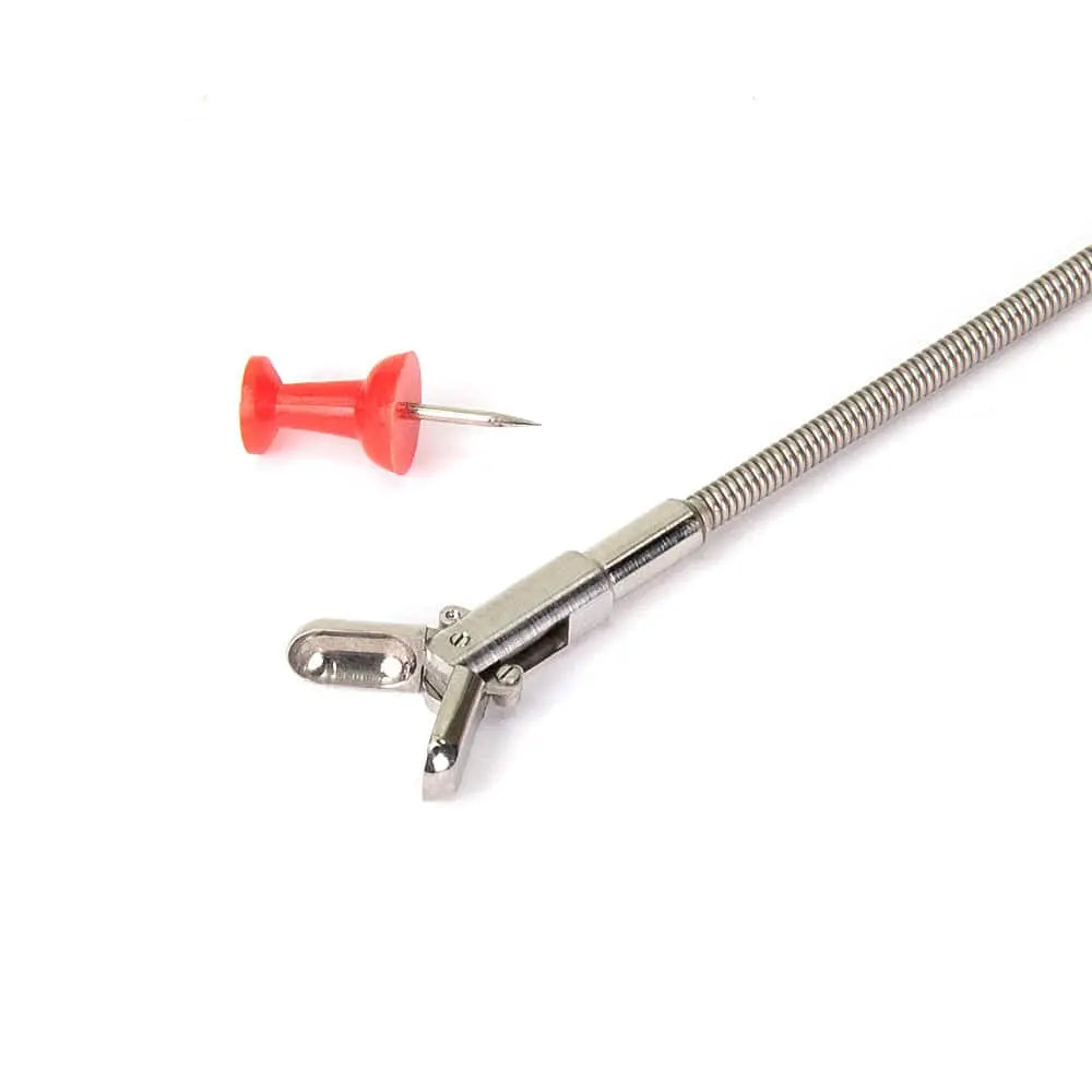 iGrab 6mm Sampling Cup Forceps FOD Retrieval Tool open view with pin