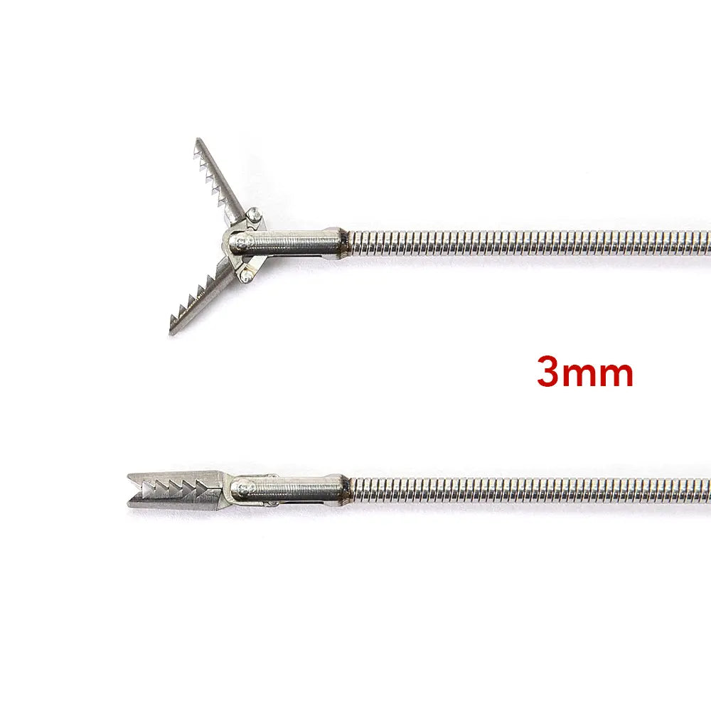 igrab 3mm Micro Alligator FOD retrieval tools open and closed