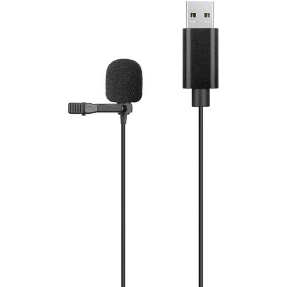 USB Lavalier Microphone (6.5' Cable) - InterTest, Inc.