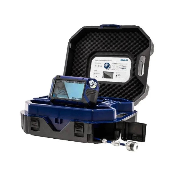 Wohler VIS 500 PLUS Camera Inspection System w/ 1.5" & 1" Camera Head and Locator in Carrying Case - InterTest, Inc.